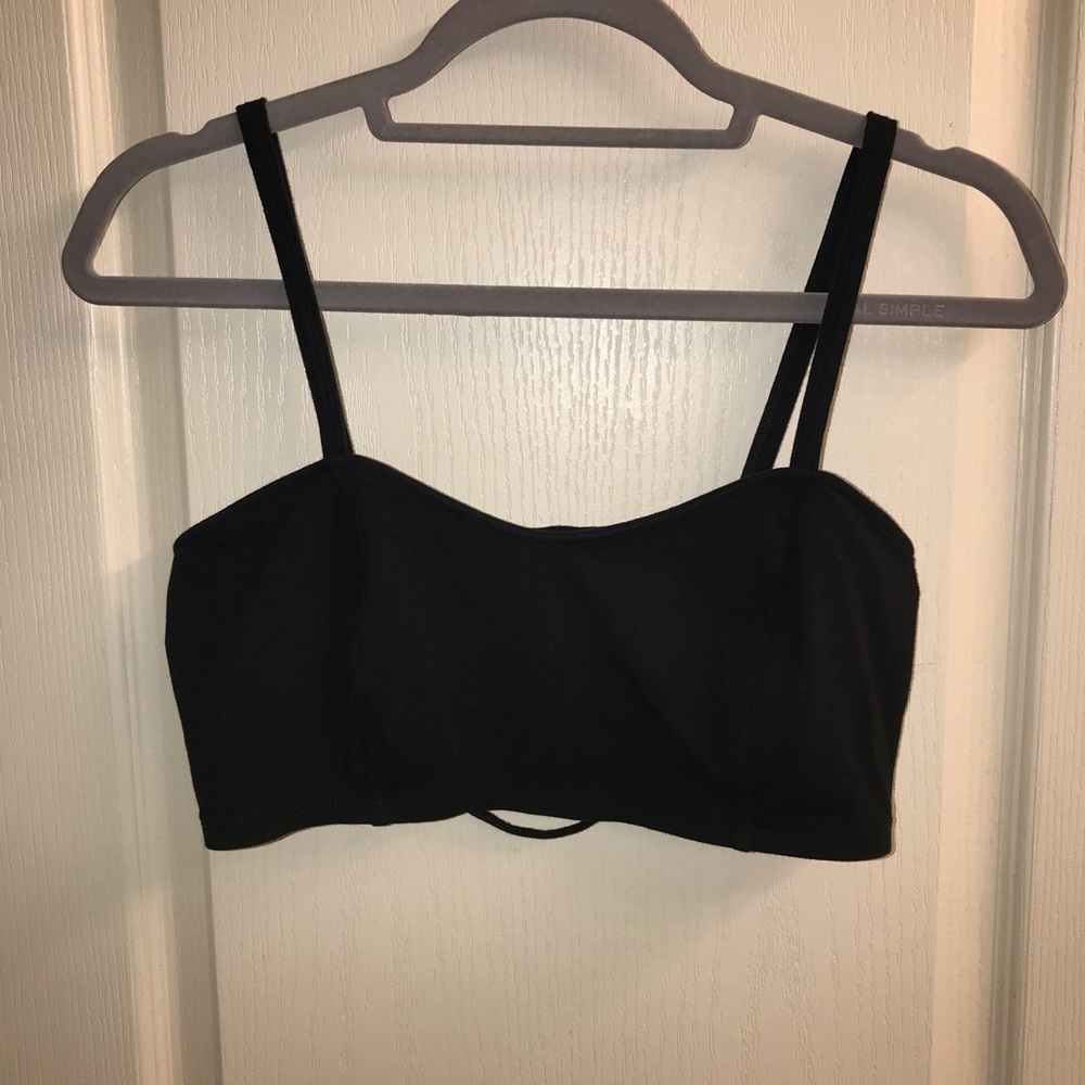 Black bralette